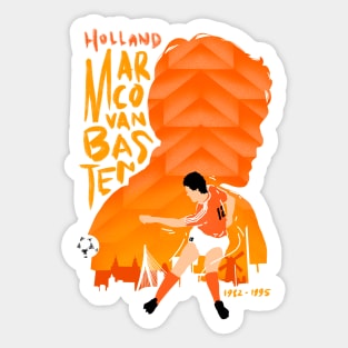 Marco van basten Sticker